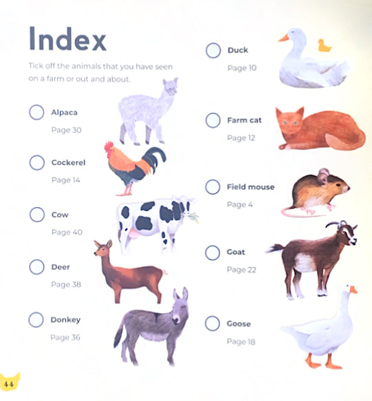 My First Book of Farm Animals