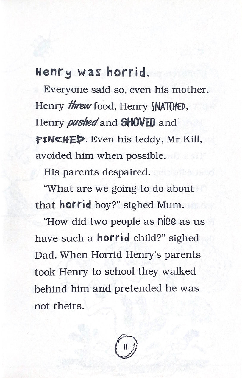 Horrid Henry 4 Wickedly Funny Stories