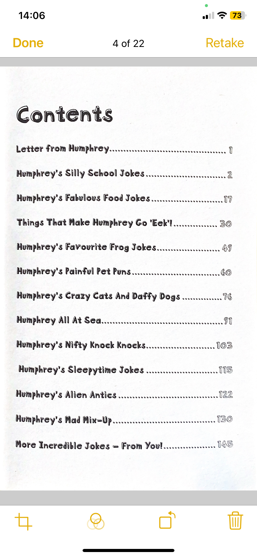 Humphrey's Ha-Ha-Ha Joke Book