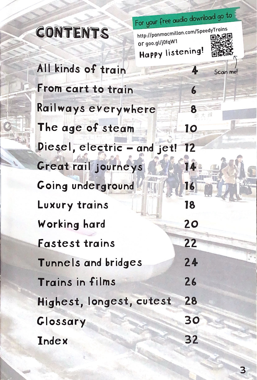 It's All About... Speedy Trains
