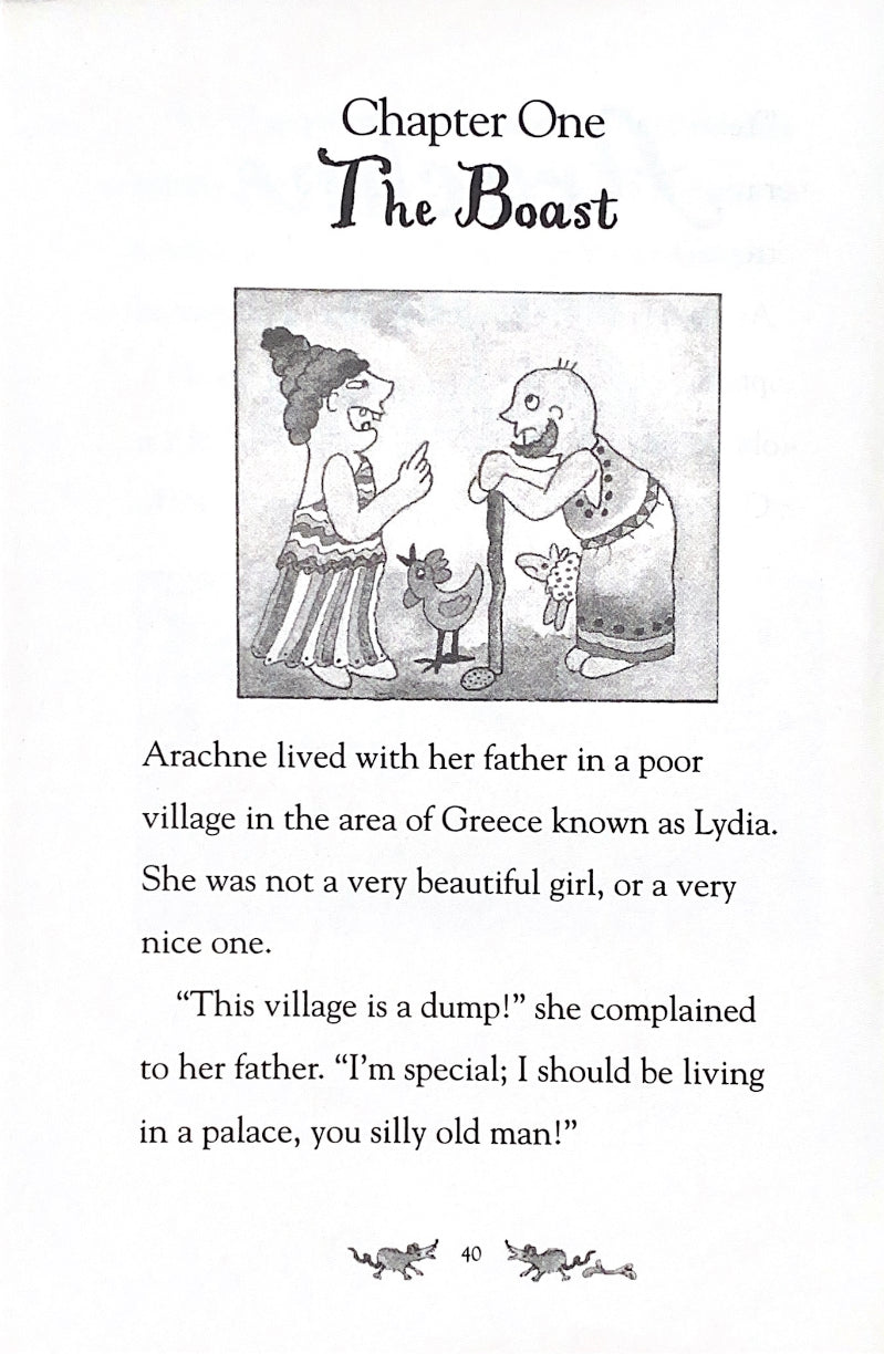 Greek Myths-Theseus and the Minotaur & Arachne versus Athene