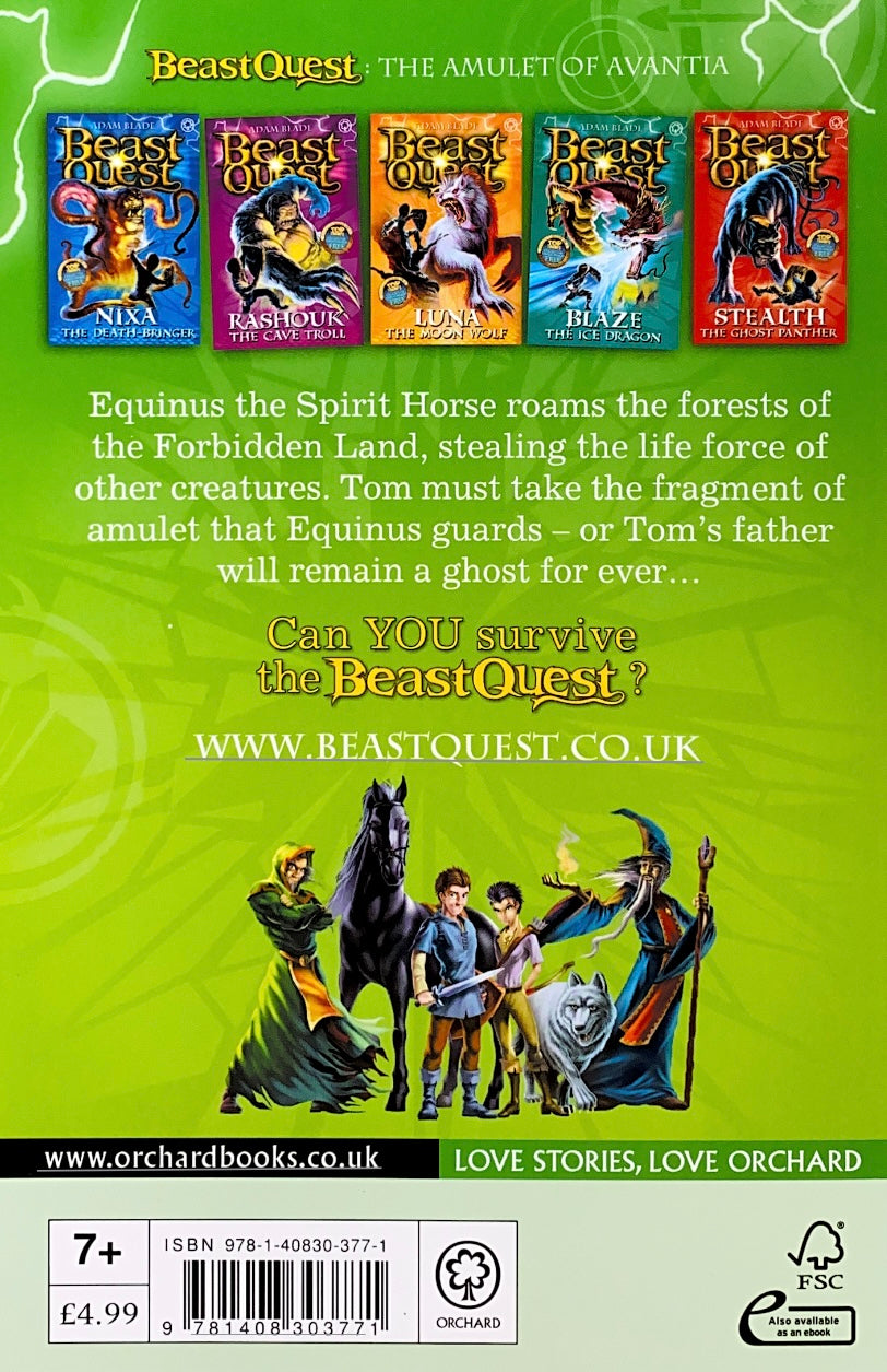 Beast Quest S4 - Equinus the Spirit Horse