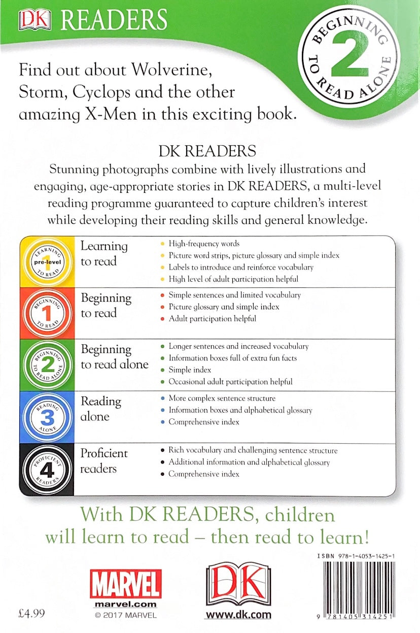 DK Readers L2 - Meet the X-Men