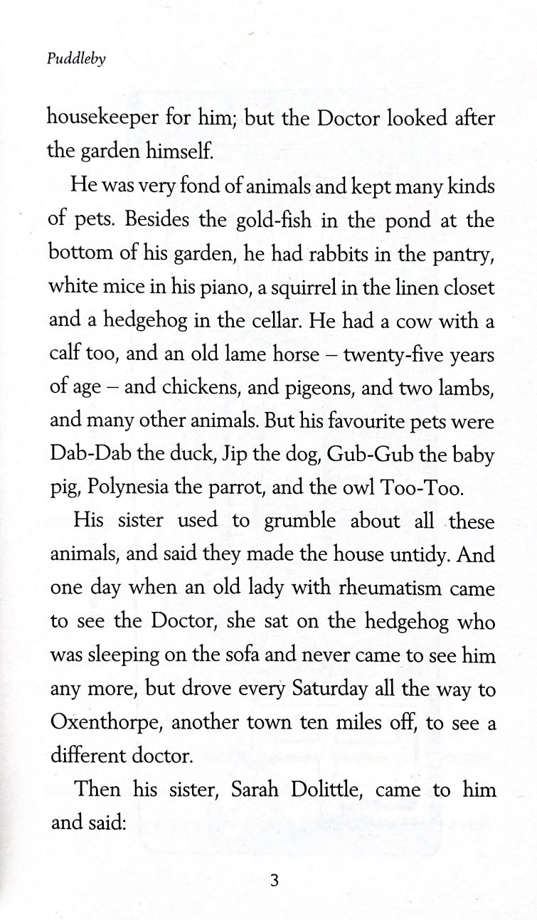 The Story of Doctor Dolittle