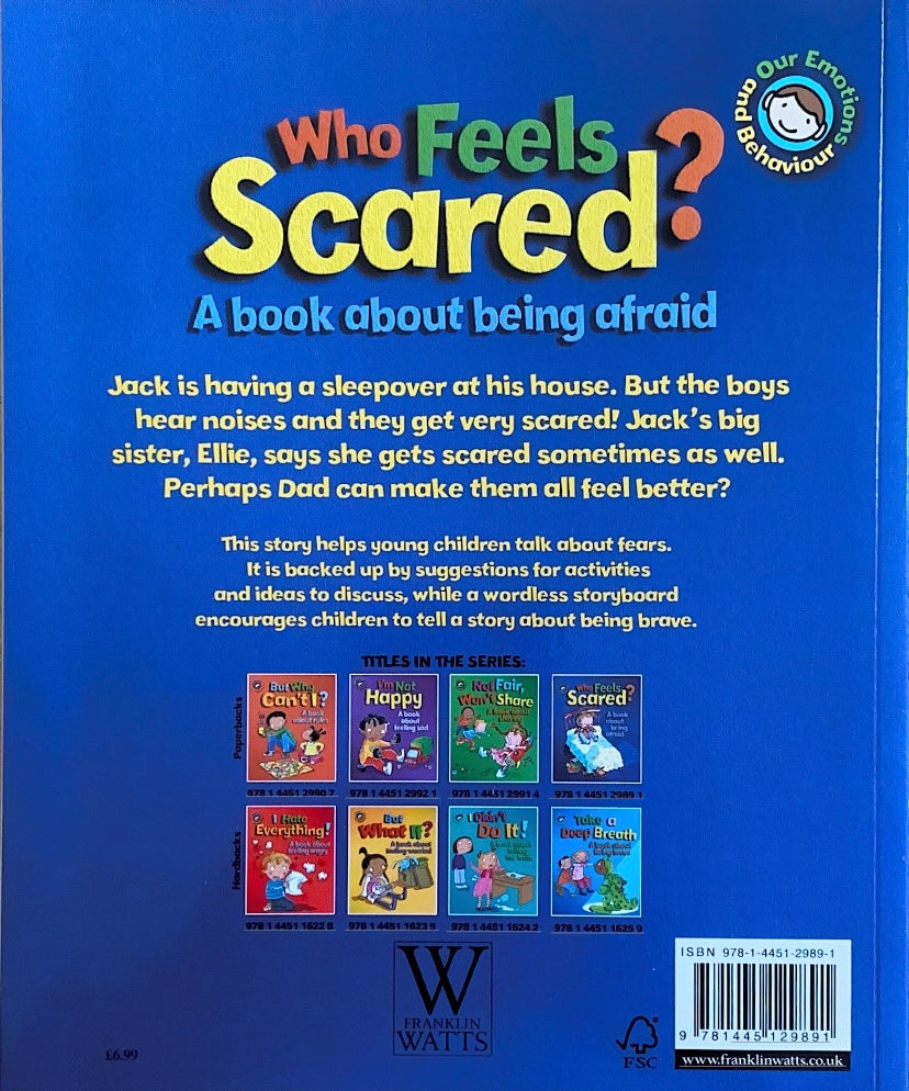 Who Feels Scared? A book about being afraid