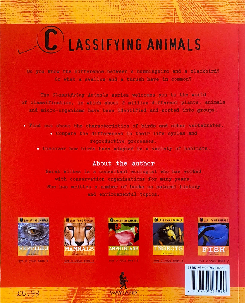 Classifying Animals Birds