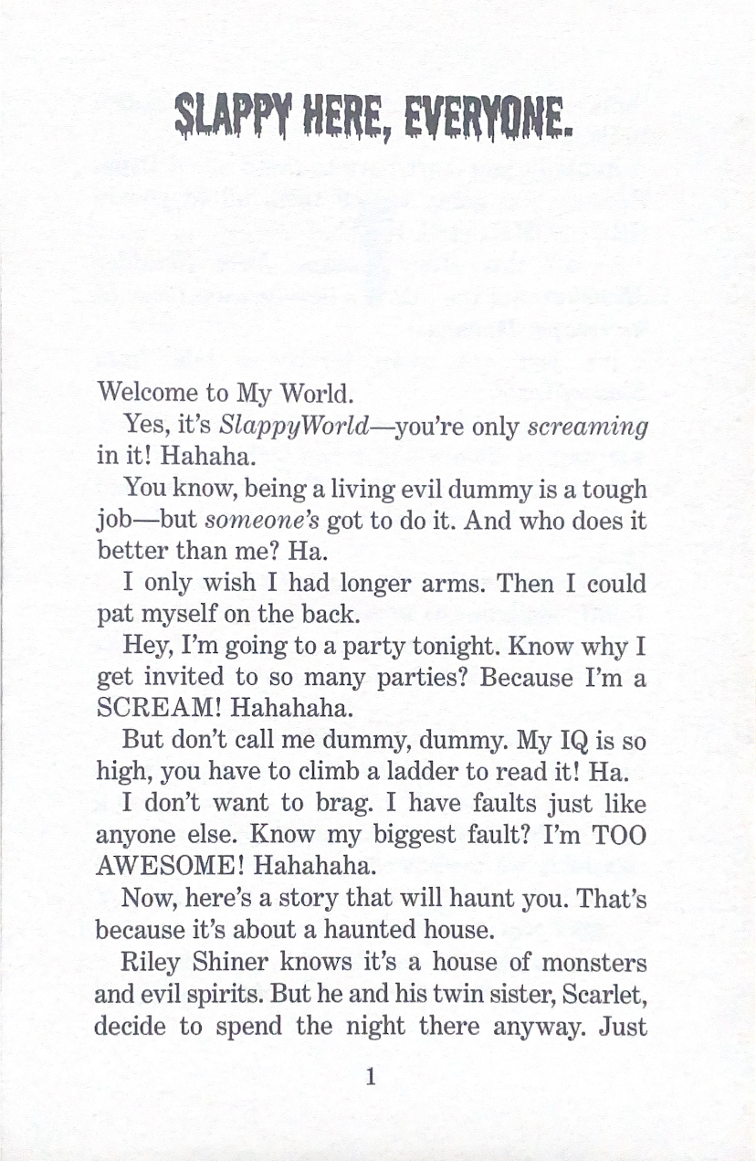 Goosebumps Slappy World Escape from Shudder Mansion