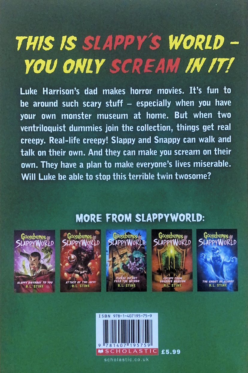 Goosebumps Slappy World I Am Slappy's Evil Twin