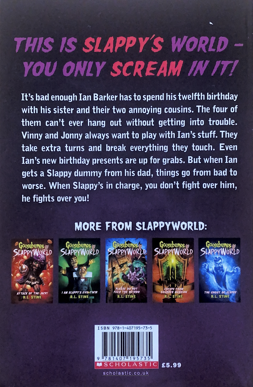 Goosebumps Slappy World Slappy Birthday To You