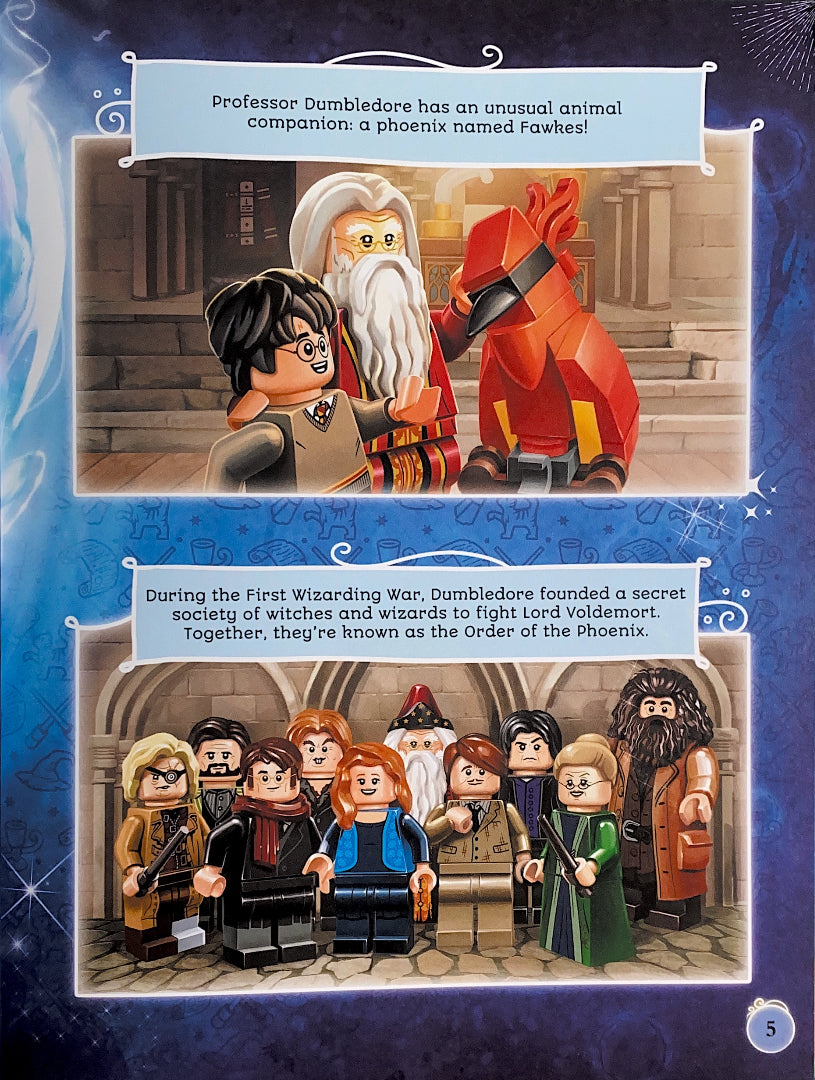 LEGO Harry Potter Official Yearbook 2024 - with Dumbledore Minifigure