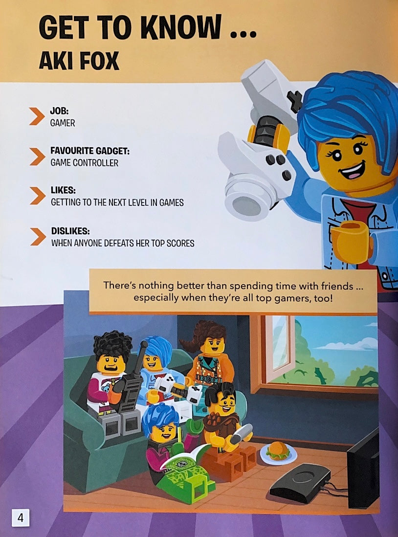 LEGO Official Annual 2024 - with Aki Minifigure