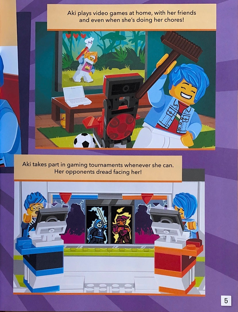 LEGO Official Annual 2024 - with Aki Minifigure