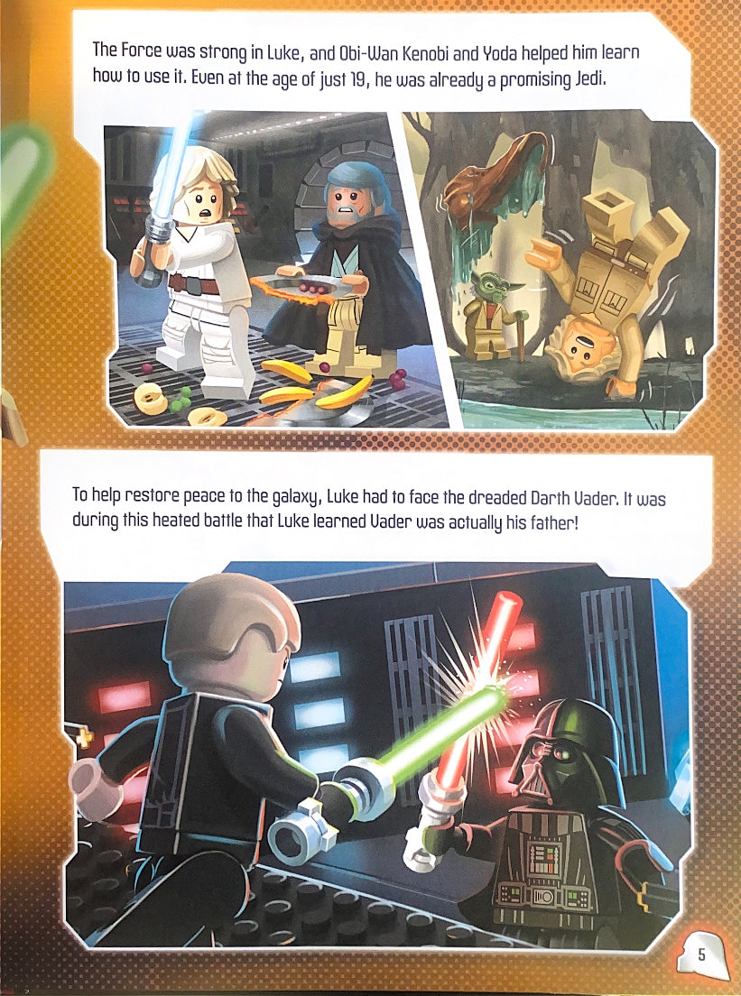 LEGO Star Wars Official Annual 2024 - with Luke Skywalker Minifigure