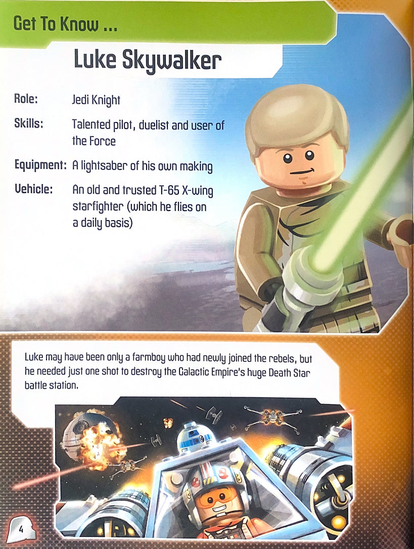 LEGO Star Wars Official Annual 2024 - with Luke Skywalker Minifigure