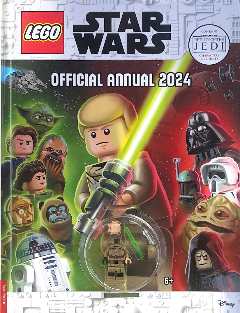 LEGO Star Wars Official Annual 2024 - with Luke Skywalker Minifigure