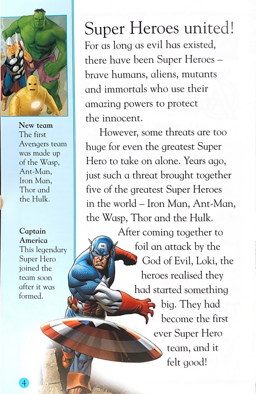 DK Readers L4 - Avengers, The World's Mightiest Super Hero Team