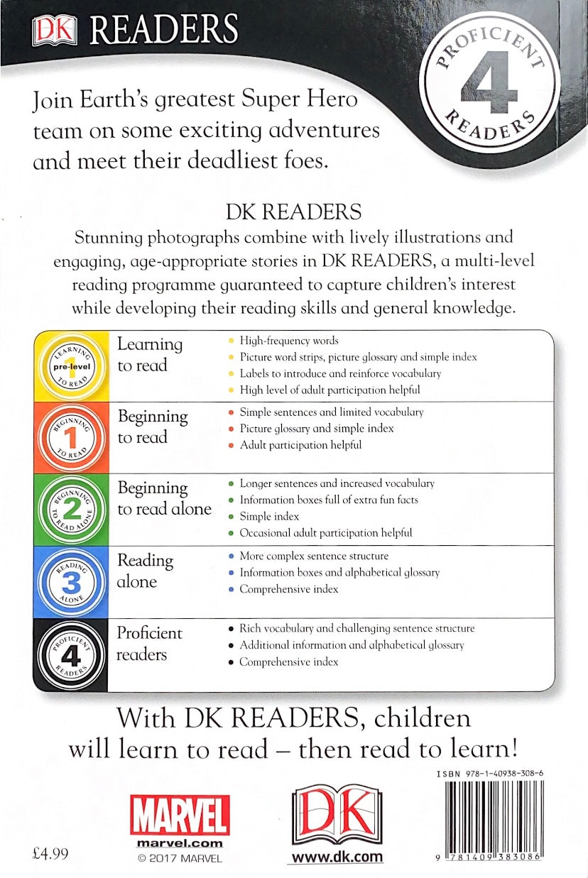 DK Readers L4 - Avengers, The World's Mightiest Super Hero Team