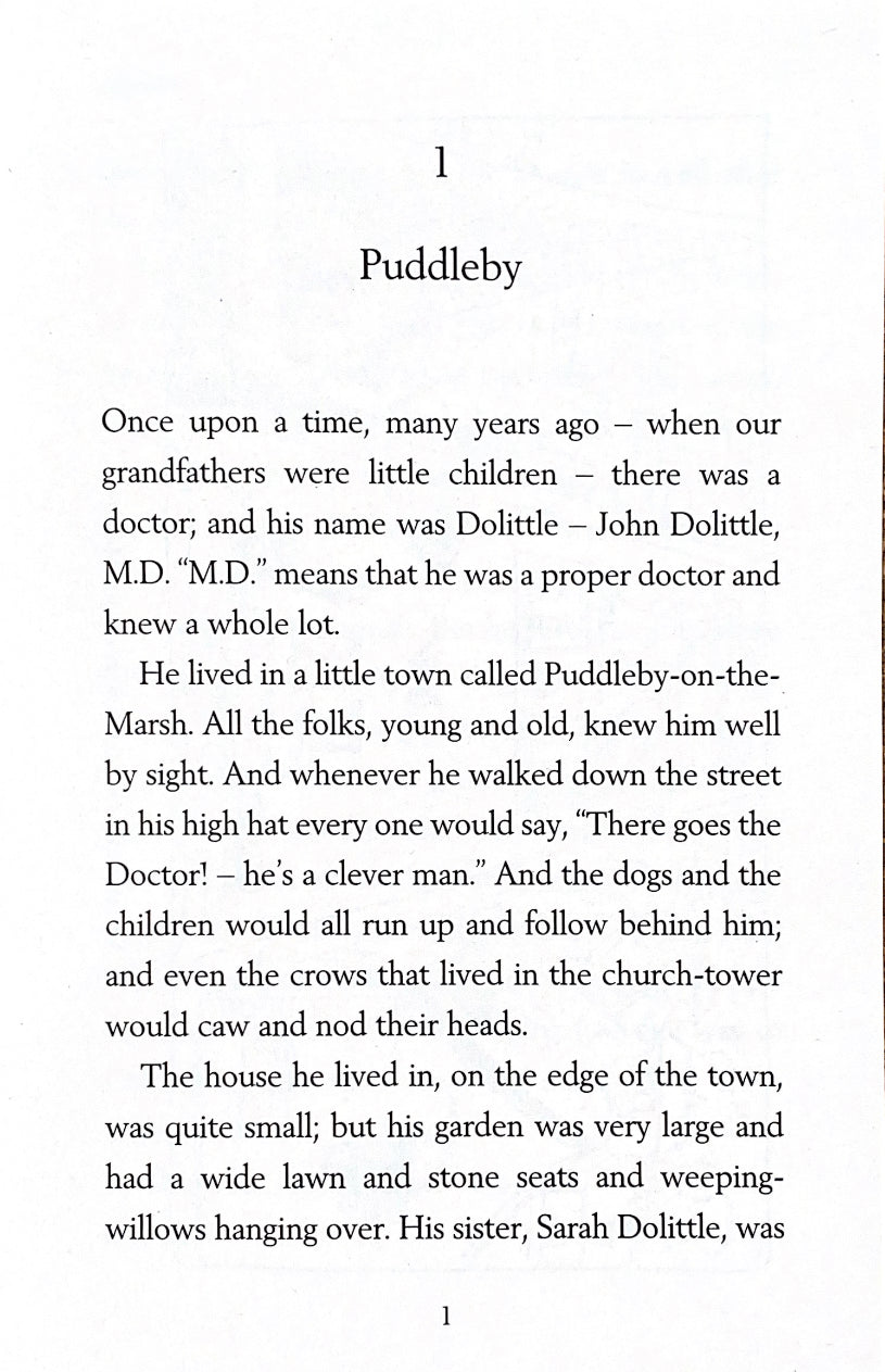 The Story of Doctor Dolittle
