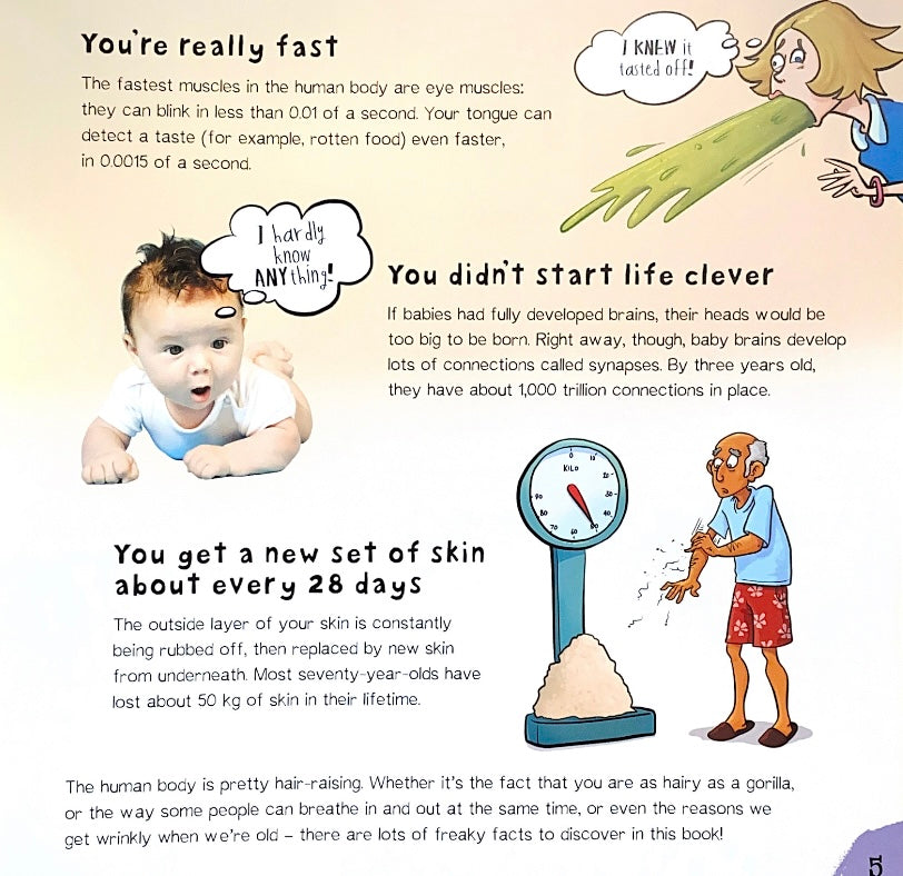Hair Raising Human Body Facts