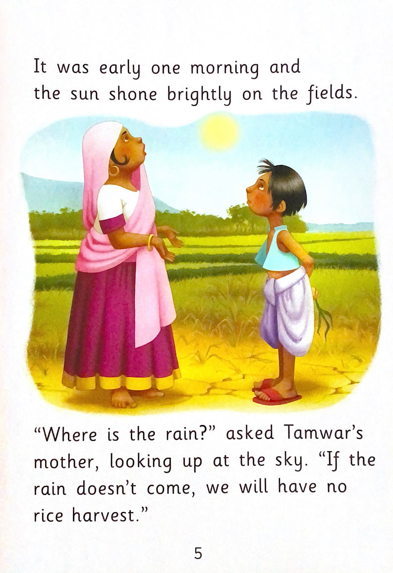 The Raja and the Rice- An Indian Tale