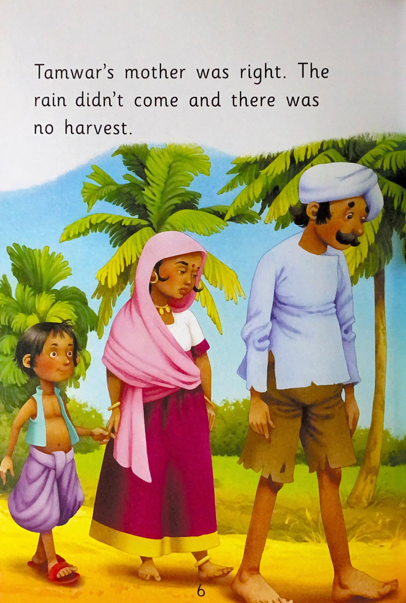The Raja and the Rice- An Indian Tale